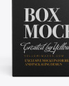 Paper Box Mockup