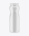 Matte Plastic Bottle Mockup