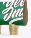 Coffee Cups Holder Mockup - Half Side View