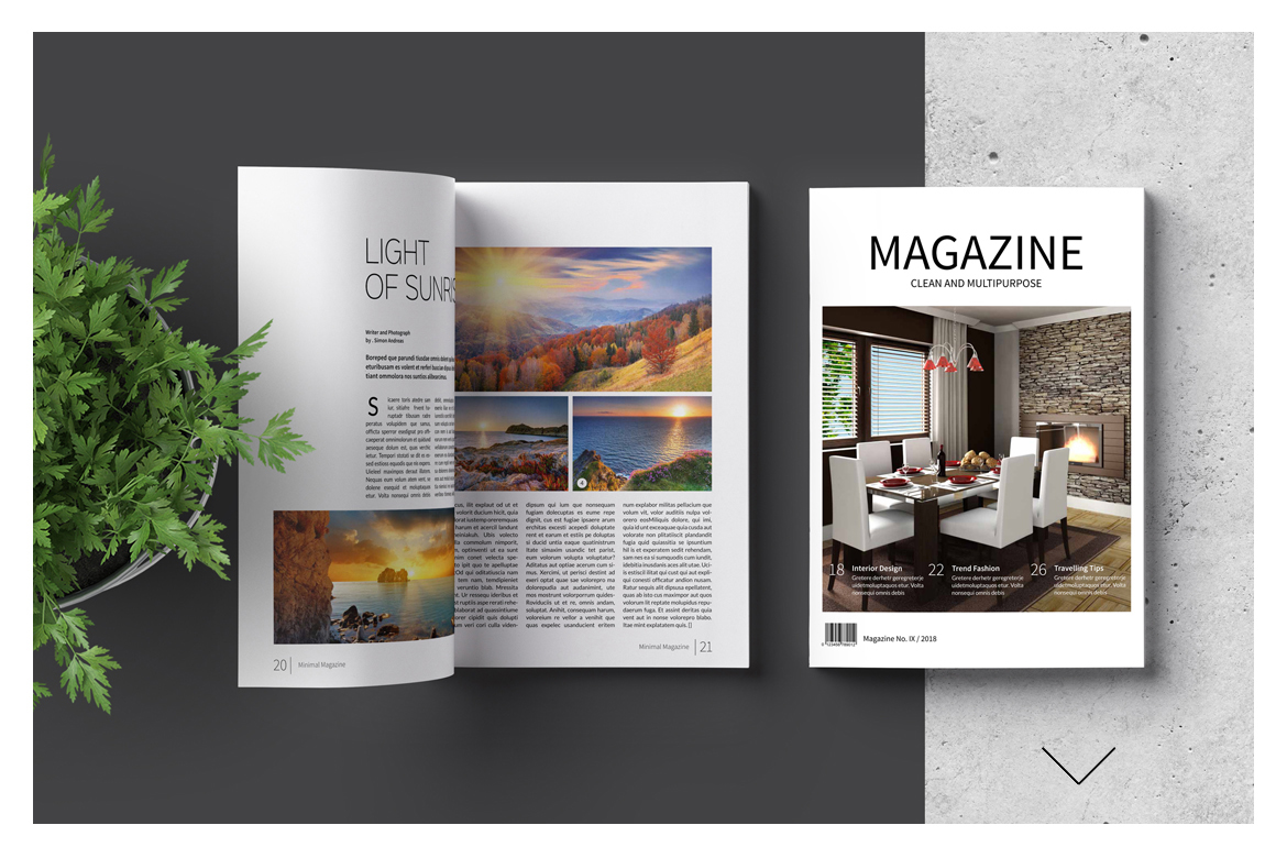 Multipurpose Magazine Template Multipurpose Magazine Template