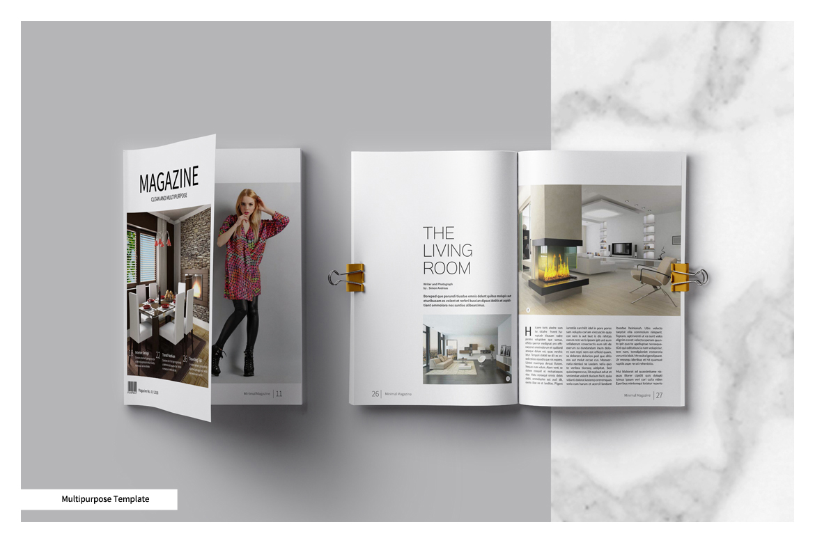 Multipurpose Magazine Template Multipurpose Magazine Template