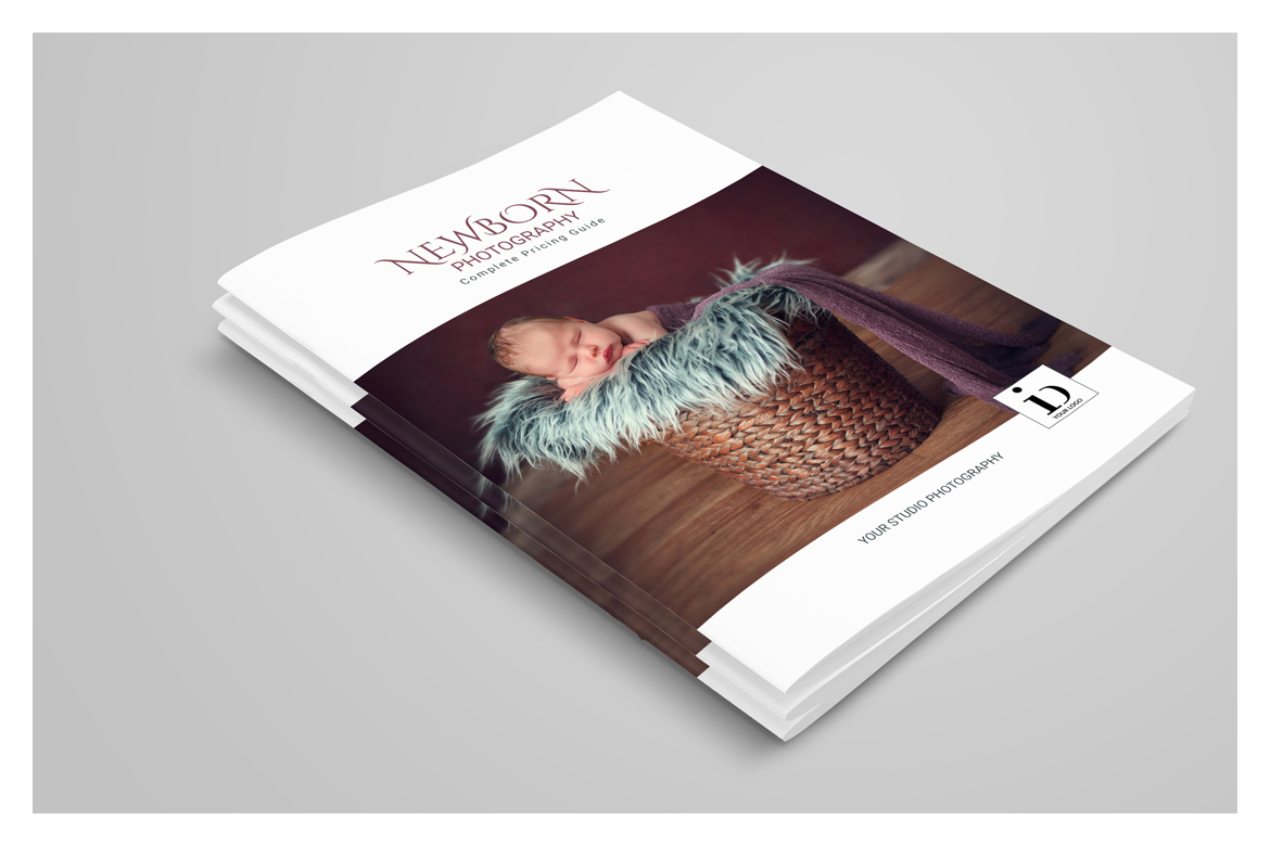 Newborn Photography Magazine Template