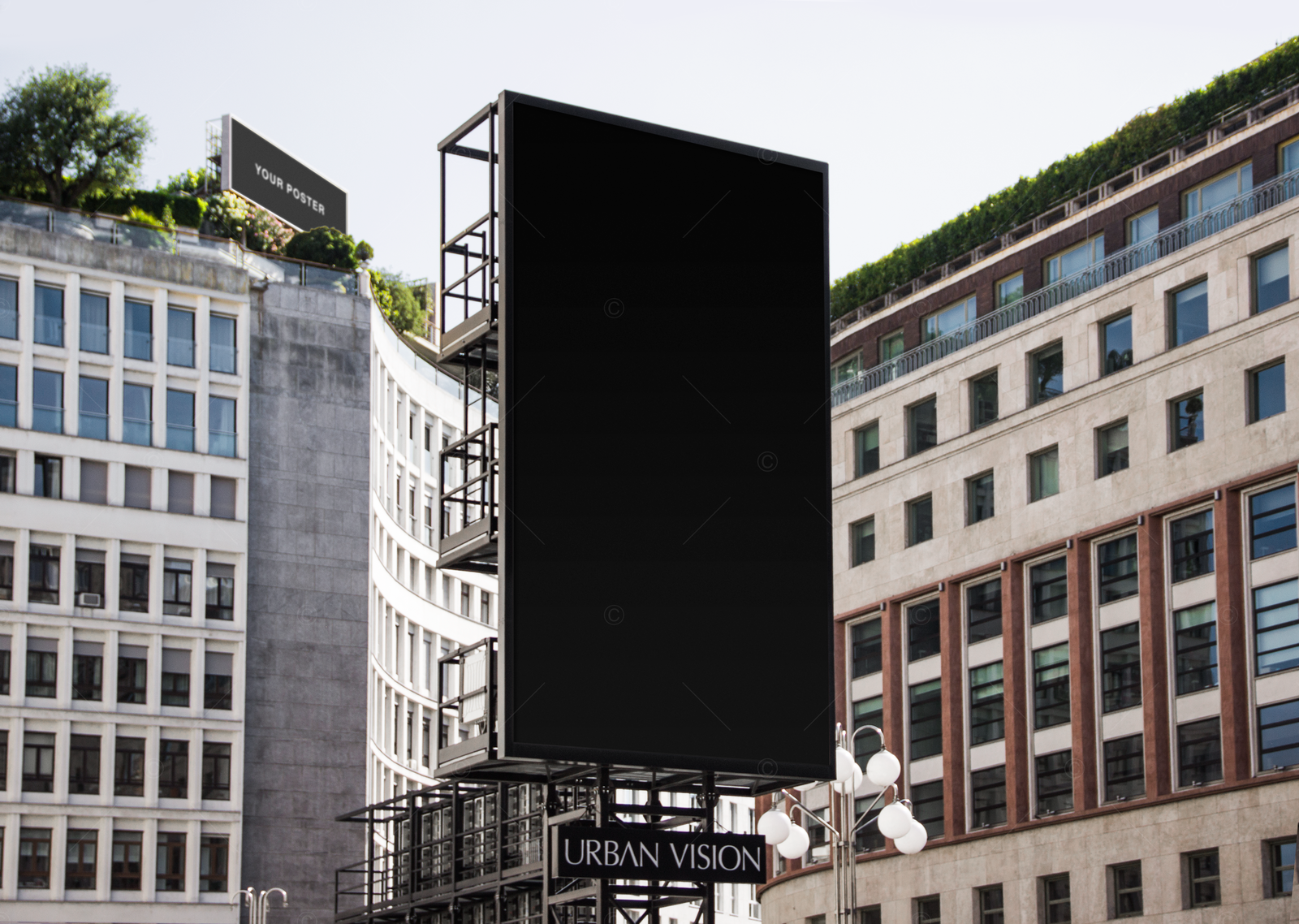 Outdoor Advertising Mockups Bundle Outdoor Advertising Mockups Bundle