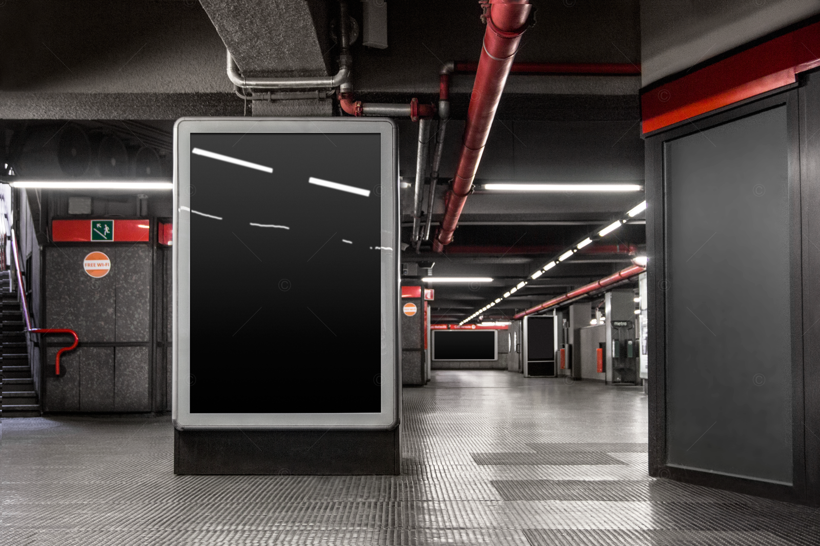 Outdoor Advertising Mockups Bundle Outdoor Advertising Mockups Bundle