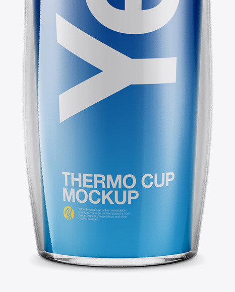 Double-Wall Thermo Cup Mockup