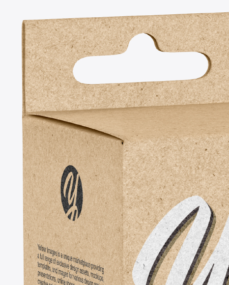 Kraft Box Mockup