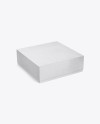 Textured Paper Box Mockup