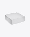 Textured Paper Box Mockup