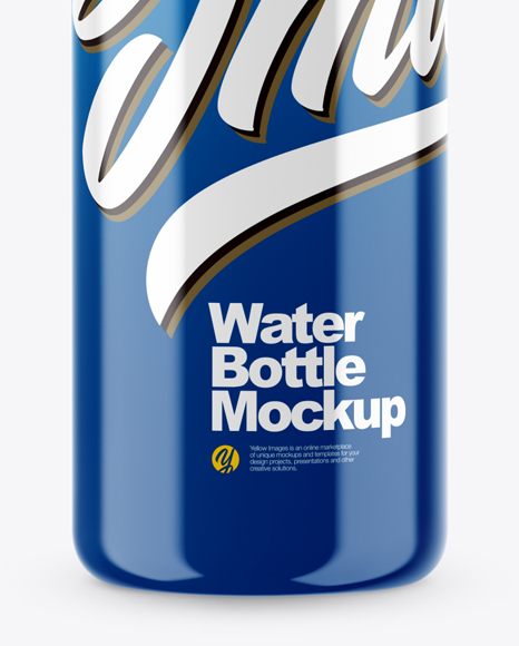 Water Bottle Mockup