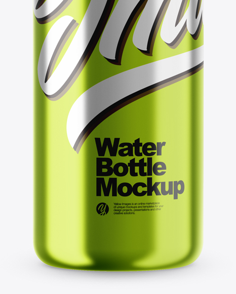 Water Bottle Mockup