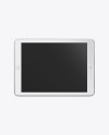 Horizontal iPad Mockup Mockup - Front View