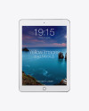 Vertical iPad Mockup - Front View