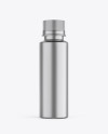 Metallized Plastic Bottle Mockup