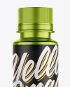 Metallized Plastic Bottle Mockup