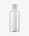 Clear Glass Bottle Mockup