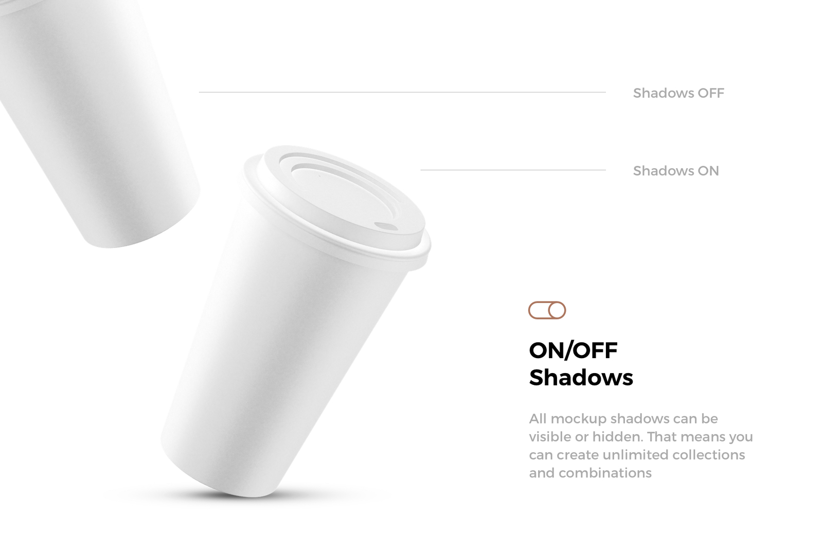 24x Paper Cups Mockups