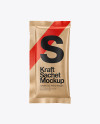 Kraft Sachet Mockup