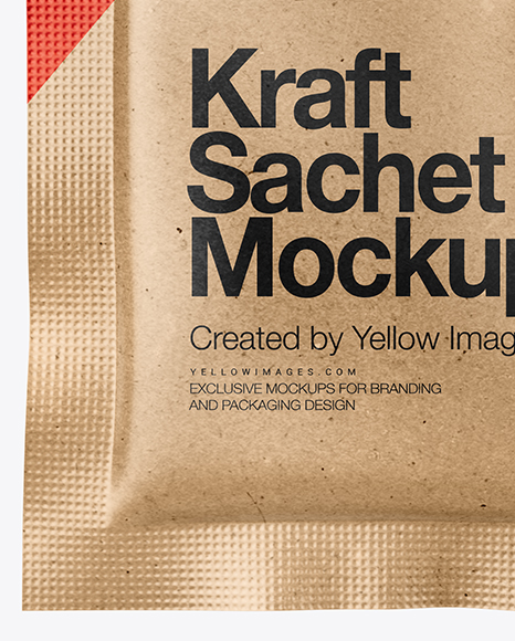 Kraft Sachet Mockup