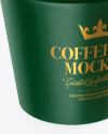 Matte Coffee Cup Mockup Matte Coffee Cup Mockup