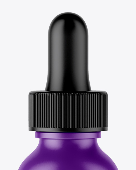 Matte Dropper Bottle Mockup Matte Dropper Bottle Mockup