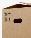 Kraft Box Mockup Kraft Box Mockup