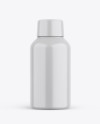 Glossy Plastic Bottle Mockup