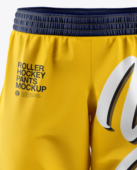 Roller Hockey Pants Mockup