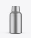 Metallized Plastic Bottle Mockup