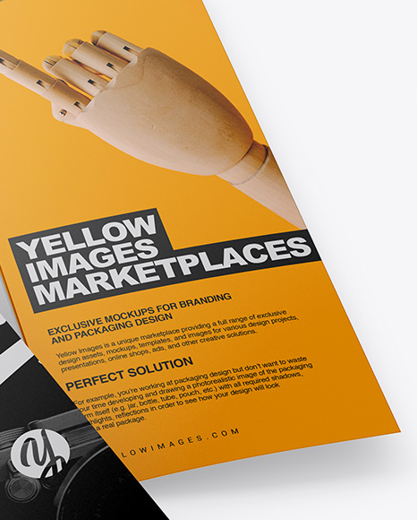 Matte Brochure Mockup