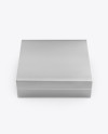 Metallic Box Mockup