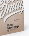 Two Kraft Boxes Mockup