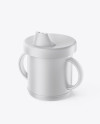 Matte Baby Bottle Mockup