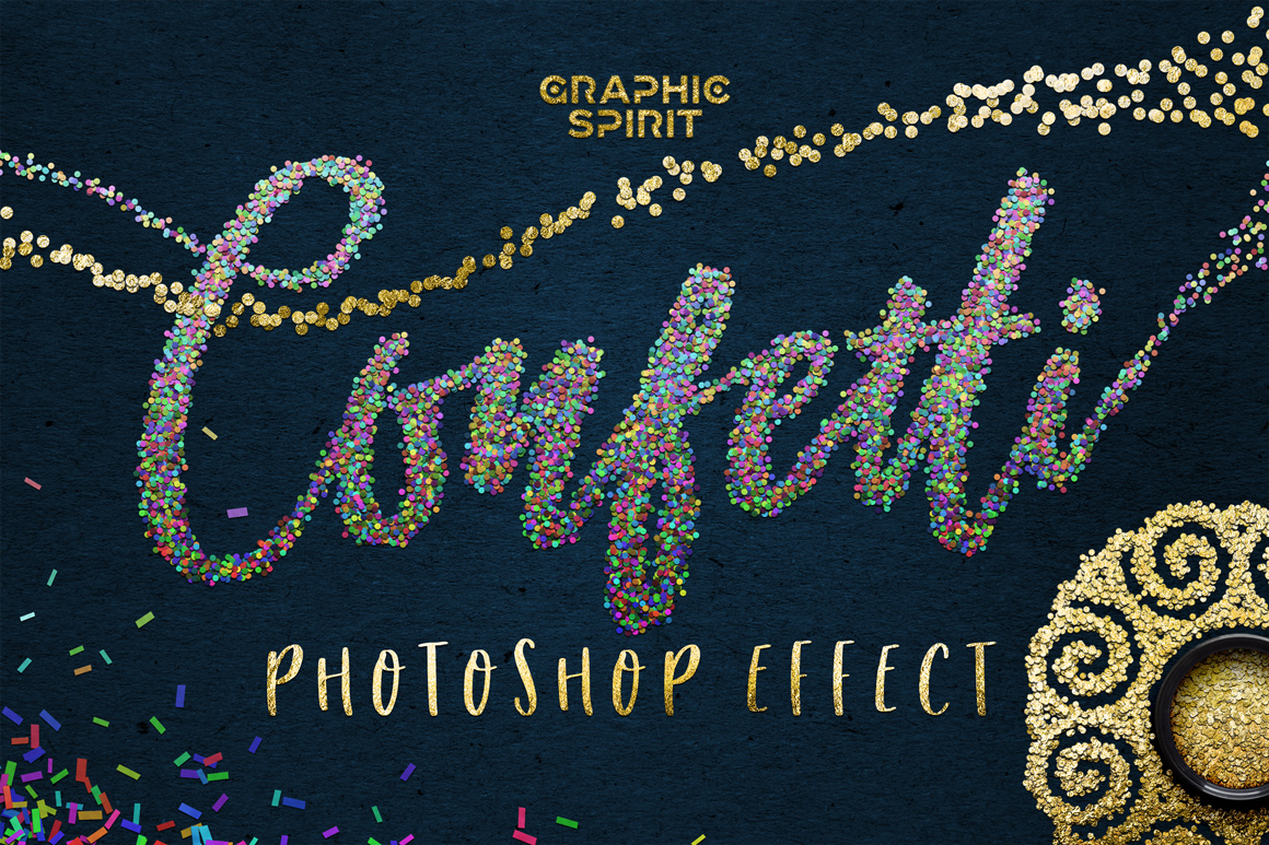✨ CONFETTI Effect For Adobe Photoshop ✨ CONFETTI Effect For Adobe Photoshop