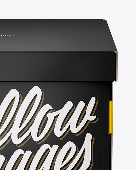 Paper Box Mockup