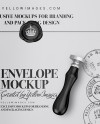 Matte Paper Envelope Mockup