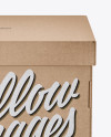 Kraft Paper Box Mockup