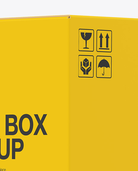Paper Box Mockup