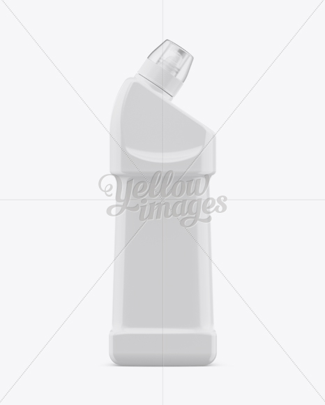 Plastic Toilet Cleaner Bottle Mockup