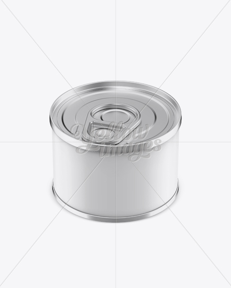 60g Tin Can w/ Metal Rim Mockup