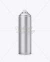 Aluminum Sprayer Without Cap Mockup