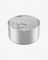 Tin Can w/ Metal Rim &amp; Pull Tab Mockup