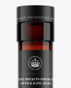 Red Glass Liquor Bottle Mockup Red Glass Liquor Bottle Mockup