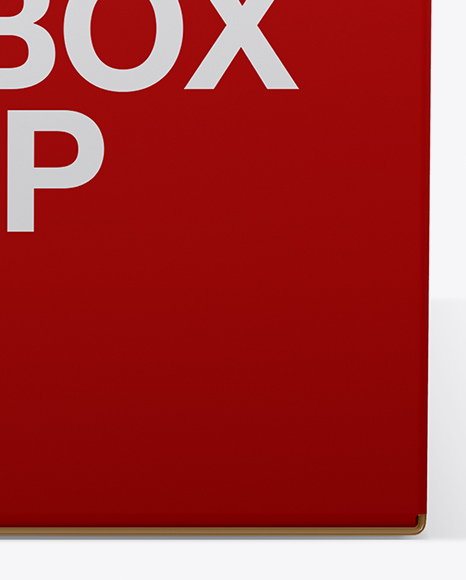 Paper Box Mockup