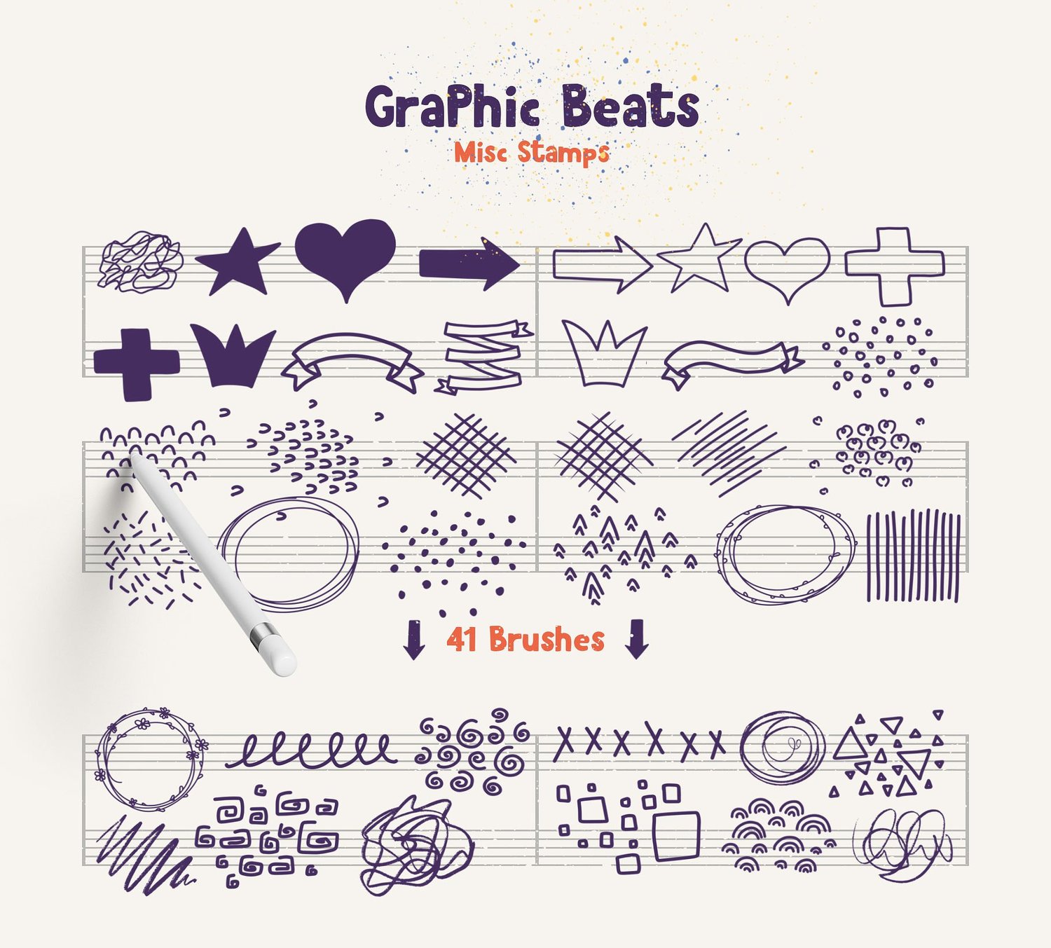 Graphic Beats: Brushes for ProCreate