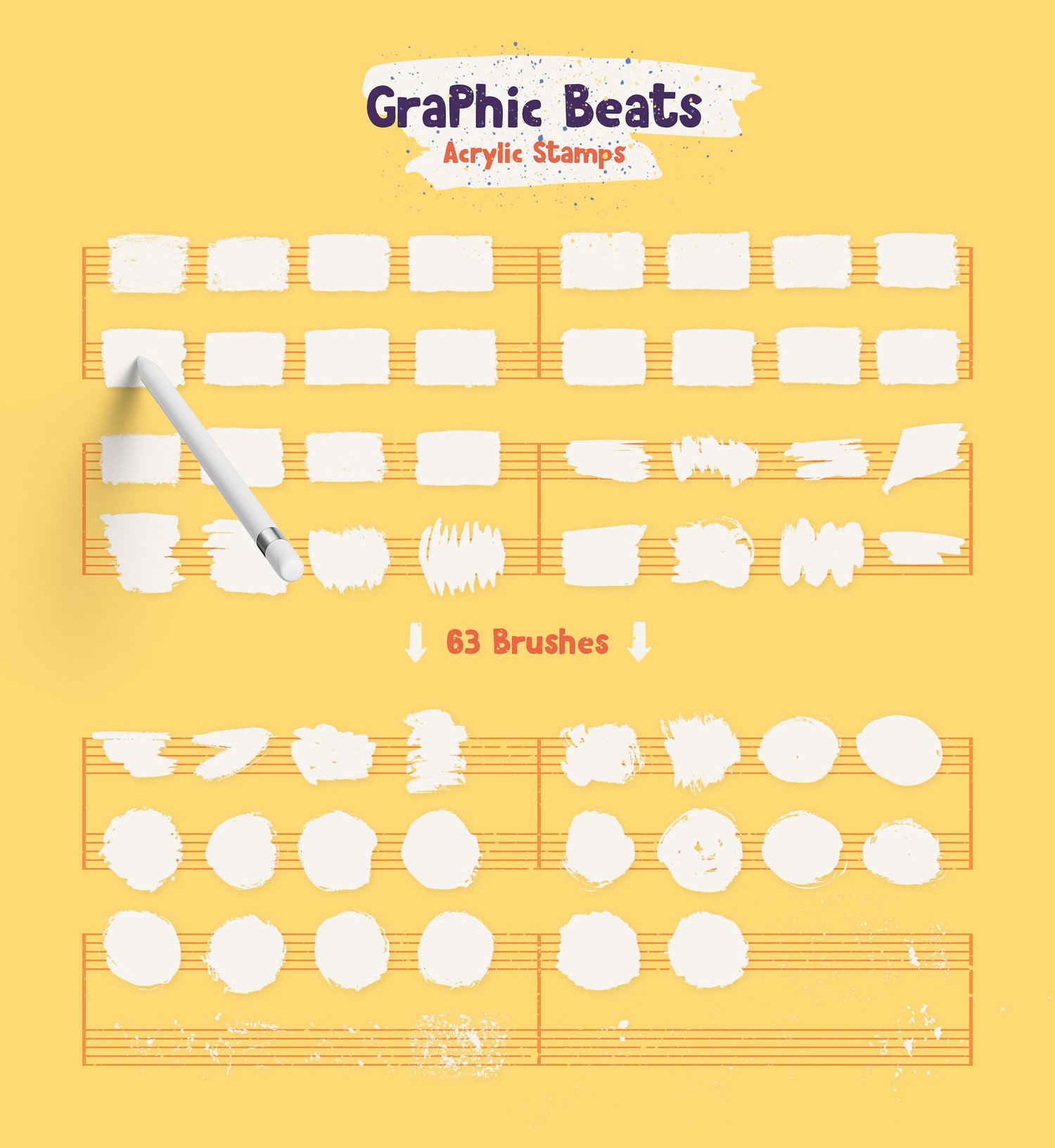 Graphic Beats: Brushes for ProCreate Graphic Beats: Brushes for ProCreate