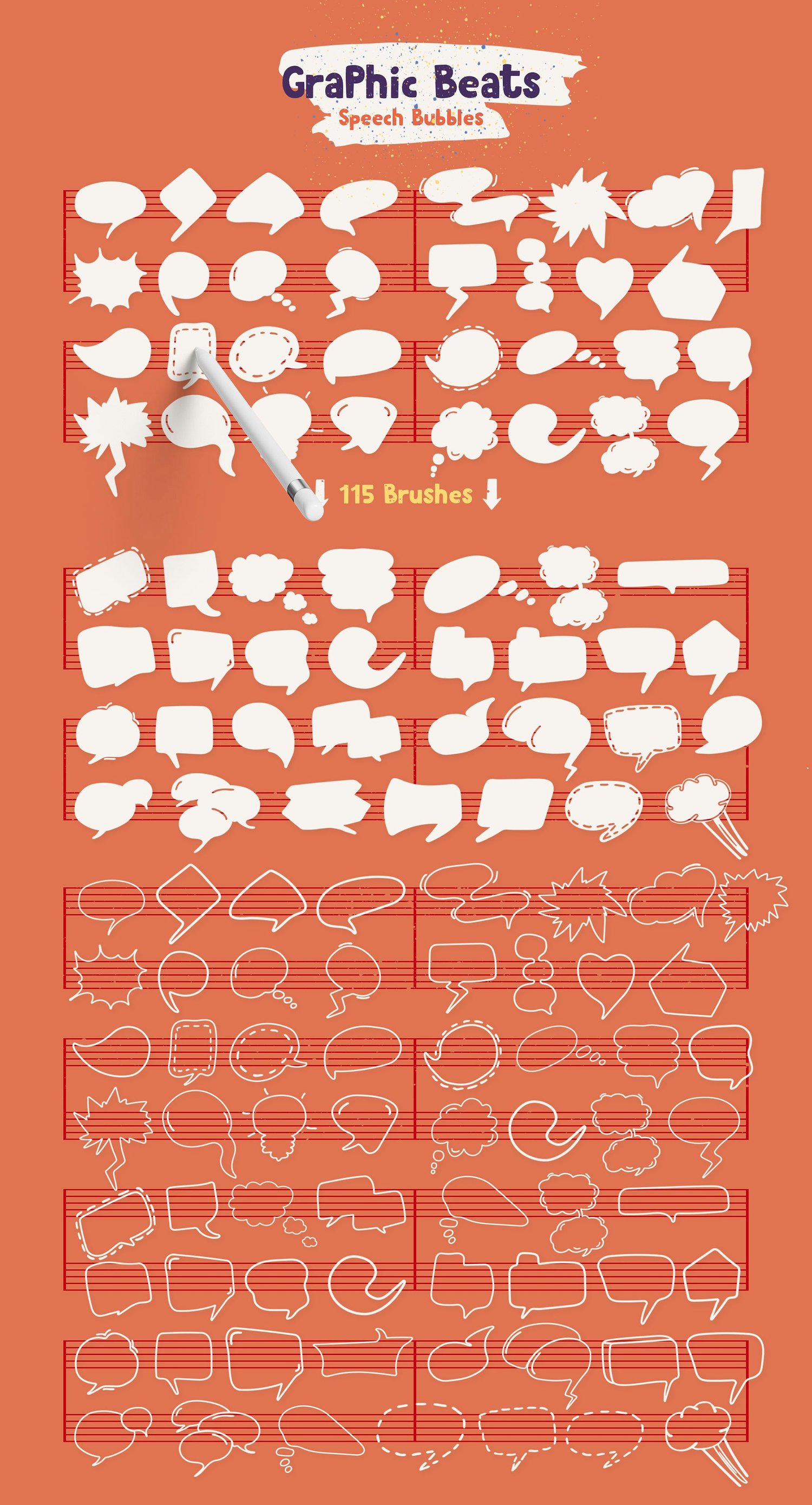 Graphic Beats: Brushes for ProCreate Graphic Beats: Brushes for ProCreate