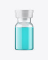 Clear Glass Medical Ampoule Mockup