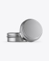 Two Tin Jars Mockup