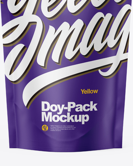 Matte Doy Pack Mockup