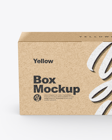 Kraft Box Mockup